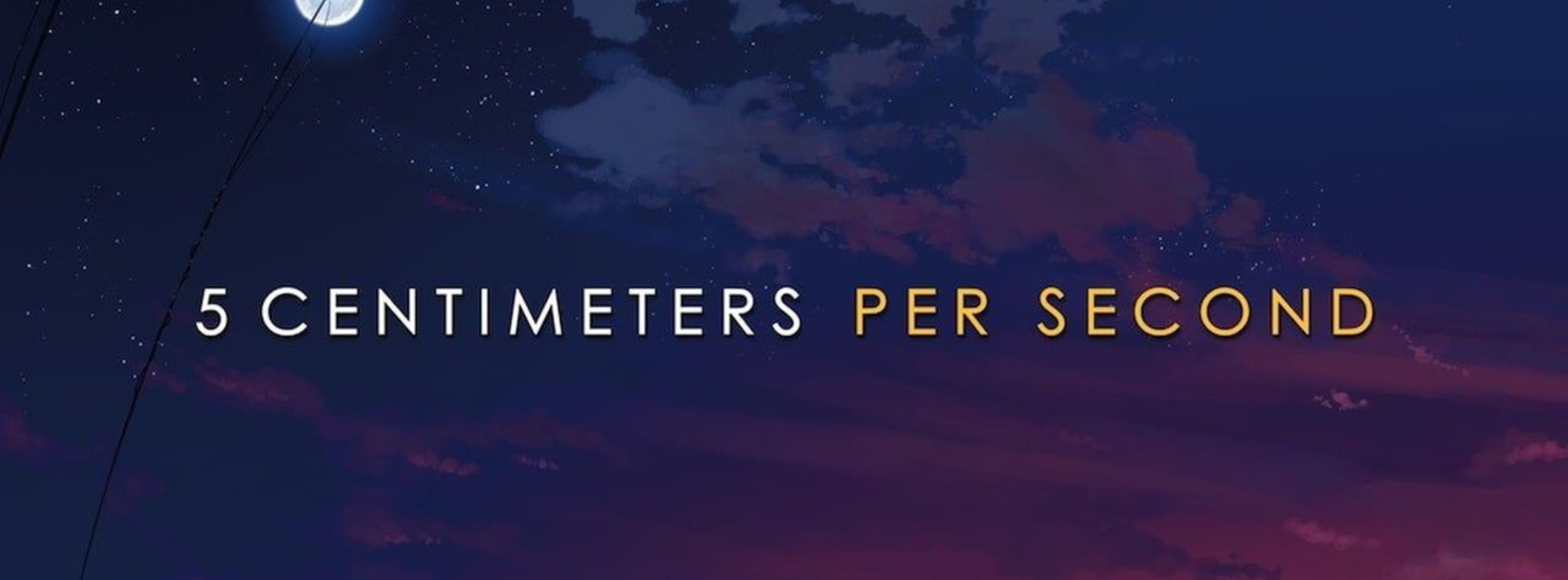 5 Centimeters Per Second (Animation)